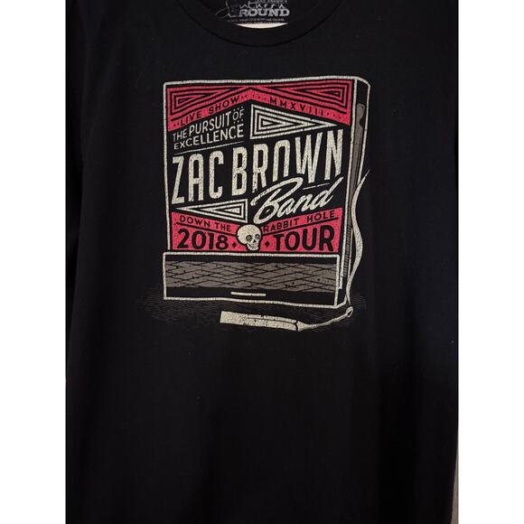 Zac Brown Band Southern Ground concert tee 2018 tour - Picture 5 of 9